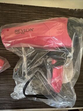 Revlon Pink and Black Ionic Hair Dryer